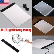ECO A4 LED Tracing Board Light Box Stencil drawing Thin pad artist